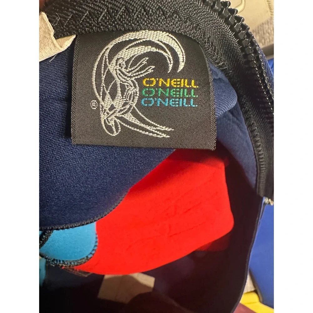 Vintage O'Neill RT-20 The Chill Killer Full Wetsuit Youth Size 14 Blue Gray Surf